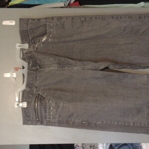 MEN'S red ape gray jeans size 40×32 Y2K streetwear